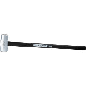 Soft Face Sledge Hammer, 14 lb. Head, 36"L Indestructible Steel/Rubber Handle