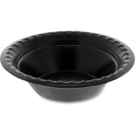 Placesetter Deluxe Dinnerware Bowls, 4 oz. Cap., 4-1/2" Dia., Black, 1250/Carton