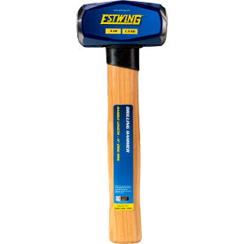 Drilling Hammer, 3 lb. Head, 11"L Hickory Handle