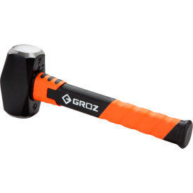 Drilling Hammer, 3 lb. Head, 11"L Fiberglass Handle