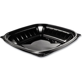 PresentaBowls Pro Bowl, 24 oz. Capacity, 8-1/2"W x 1-13/16"H, Black, 63 Bowls per Bag, 4 Bags per Carton