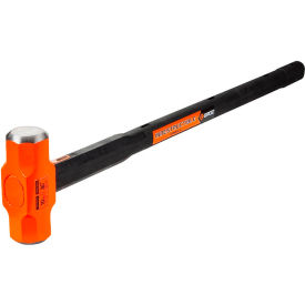 Sledge Hammer, 10 lb. Head, 36" Length, Steel/Rubber Handle
