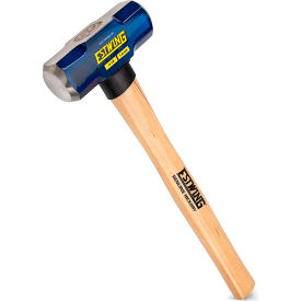 Sledge Hammer, 4 lb. Head, 16"L Hickory Handle