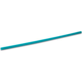 Marine Biodegradable Straws, 7-3/4"L, Ocean Blue, 375/Box, 10 Boxes/Carton