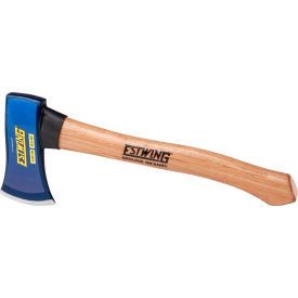 Axe with 14"L Hickory Wood Handle, 1.25 lb. Head, Brown