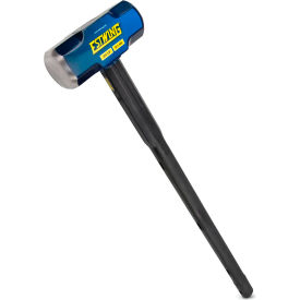 Sledge Hammer, 20 lb. Head, 36"L Indestructible Steel/Rubber Handle