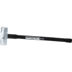 Soft Face Sledge Hammer, 12 lb. Head, 30"L Indestructible Steel/Rubber Handle