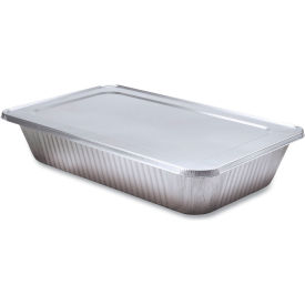 Steam Table Pan Lid, Full Curl Edge, Fits Full-Size Pan, Silver, 50/Case