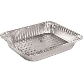 Aluminum Steam Table Pan, Half-Size Medium, Silver, 100/Case