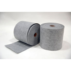 Universal Two-Ply Laminated Roll, Medium Weight, 16"W x 300'L, Gray, 2/Pack