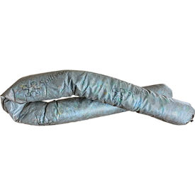 Universal Socks, 3"W x 4'L, Gray, 15/Pack