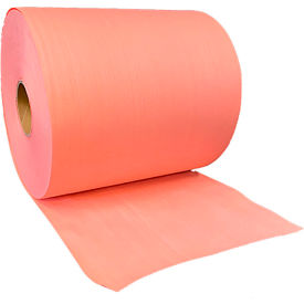 Universal Wiper Roll, Extra Heavy Duty Weight, 12"W x 13"L, Red
