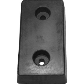 M-18 Molded Dock Bumper, 18"W x 10"H, Black