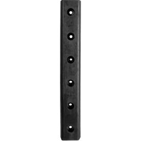 Molded Dock Bumper, 30"W x 4-1/2"H, Black