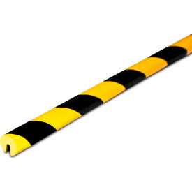 Model O Edge Bumper Guard, 197"L, Black/Yellow