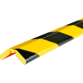 Model W Edge Bumper Guard, 197"L, Black/Yellow