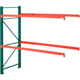 Pallet Rack Add-On Kit, 5480 lb. Shelf Capacity, 108"W x 48"D x 96"H