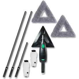 Stingray Refillable Microfiber Cleaning Kit with Carrying Bag, Gray
