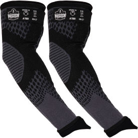 ProFlex 7991 Cut-Resistant Arm Sleeves, ANSI A9, 22"L, Black