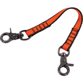 Squids 3153 Web Lanyard with Dual Trigger Hooks, S, Orange, Pack of 3