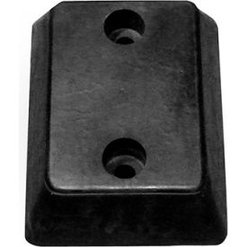 Molded Dock Bumper, 13"W x 10"H, Black