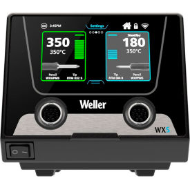 2-Channel Power Unit Smart Soldering w/ Wifi And Touchscreen, 300W, Black/Blue