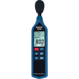 Sound Level Meter with Bargraph, 9V Battery, Blue/Black