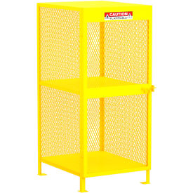 Vertical Gas Cylinder Storage Cabinet, 8 Cylinders Capacity, 32"W x 40"D x 71"H