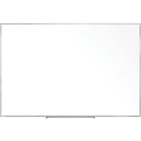 M2 Non-Magnetic Whiteboard with Aluminum Frame, 84"W x 48"H