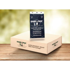 Smart Litter Pick Up Bags, Green, 100 Bags/Pack, Pack of 20