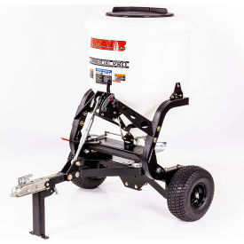 Hobby Farm Pro Tow Behind Commercial Spreader, 15" Pneumatic Wheels, 600 lb. Capacity