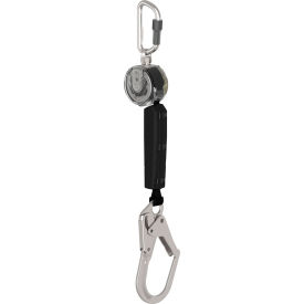 Personal Fall Limiter, Single Leg, 36CL Steel Snap Hook, 10'L