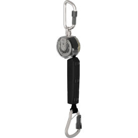 Personal Fall Limiter, Single Leg, Aluminum Carabiner, 10'L