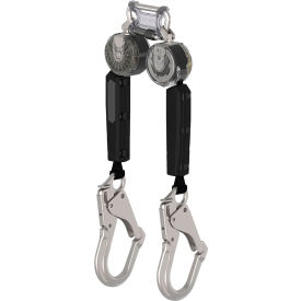 Twin Leg, Aluminum Snap Hook, 10'L