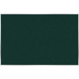 Vinyl Bulletin Board with Aluminum Frame, 84"W x 48"H, Ebony