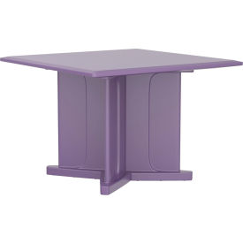 42" Square X-Base Table, Indigo