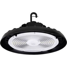 LED High Bay Light Fixture, 240W, 120-277V, 36720 Lumens, 5000K, >80 CRI, Black