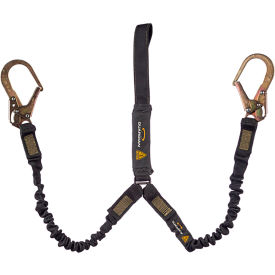 Stretch, Dual Leg, Steel Rebar Hook & Web Loop, 6'L