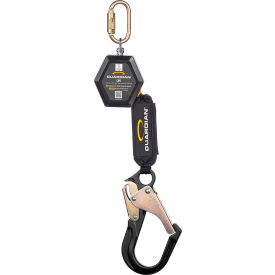 Guardian® CR5 Web Personal Self-Retracting Lifeline, Aluminum Rebar Hook, 11'L