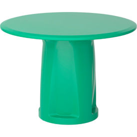 Endurance 42" Round Cylinder Base Table, Green
