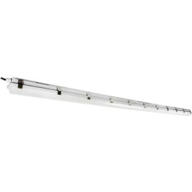 LED Vapor Tight Strip Light Fixture, Surface Mount, 50/60/70W, 120-277V, Gray