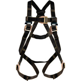 Guardian Arc Flash Harness, Pass-Through Buckle, Back D-Ring, M/L