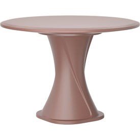 Endurance 42" Round Cascade Base Table, Brown