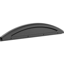 Endurance Safety Rail For Wall Mount Bunk, Large, 61-1/2" x 4", Black