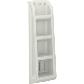Endurance Ladder For Wall Mount Bunk, 15-1/2" x 10", Stone Gray