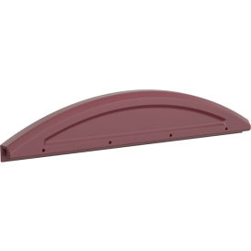 Endurance Safety Rail For Wall Mount Bunk, Large, 61-1/2" x 4", Burgundy