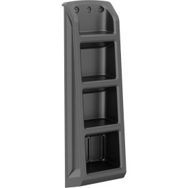 Endurance Ladder For Wall Mount Bunk, 15-1/2" x 10", Black