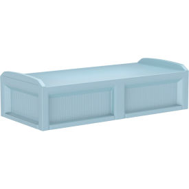Solstice Behavioral Health Bed, 80" x 36", Blue Gray
