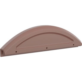 Endurance Safety Rail For Wall Mount Bunk, Small, 42" x 4", Brown