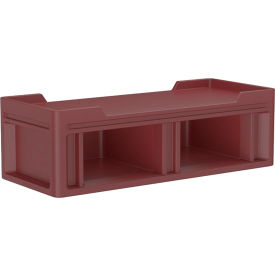 Endurance Bed 1.5, 78" x 32-1/2", Burgundy